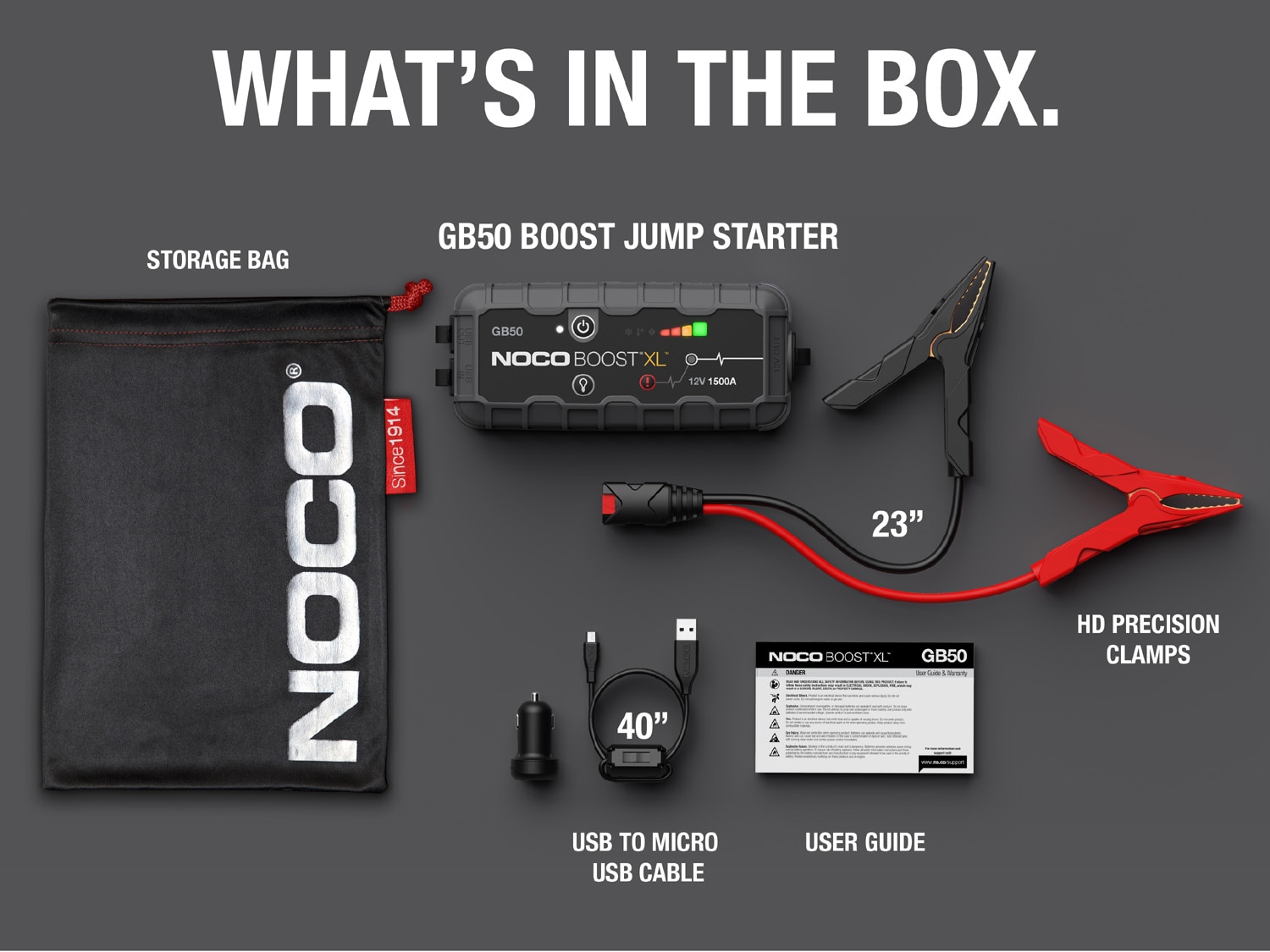 NOCO GB-50 Battery Jump Start Pack
